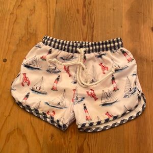 Boys swim trunks. Sister set in another listing